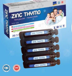 bổ sung ZINC THYMO để tăng đề kháng tự nhiên.